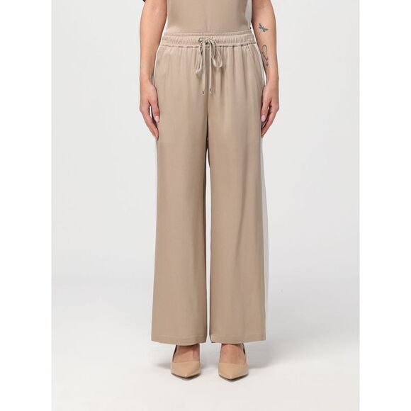 Pantalon Palazzo Beige Lorena Antoniazzi - Taille 42 - Occasion Très Bon état - Coupe Classique
